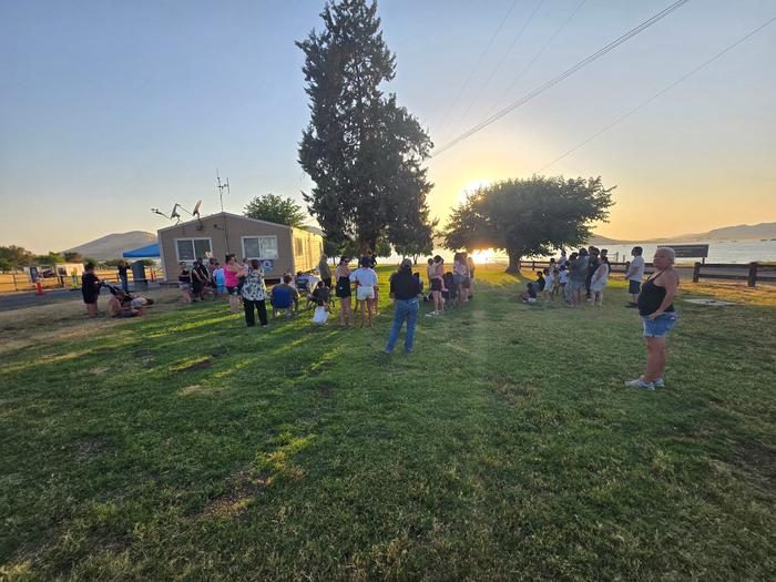 Summer season Ranger campfire program