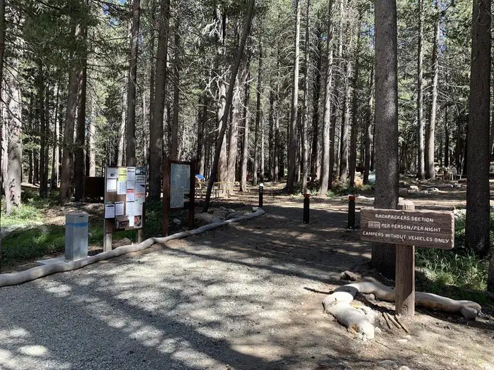 Entrance to Backpackers Camp