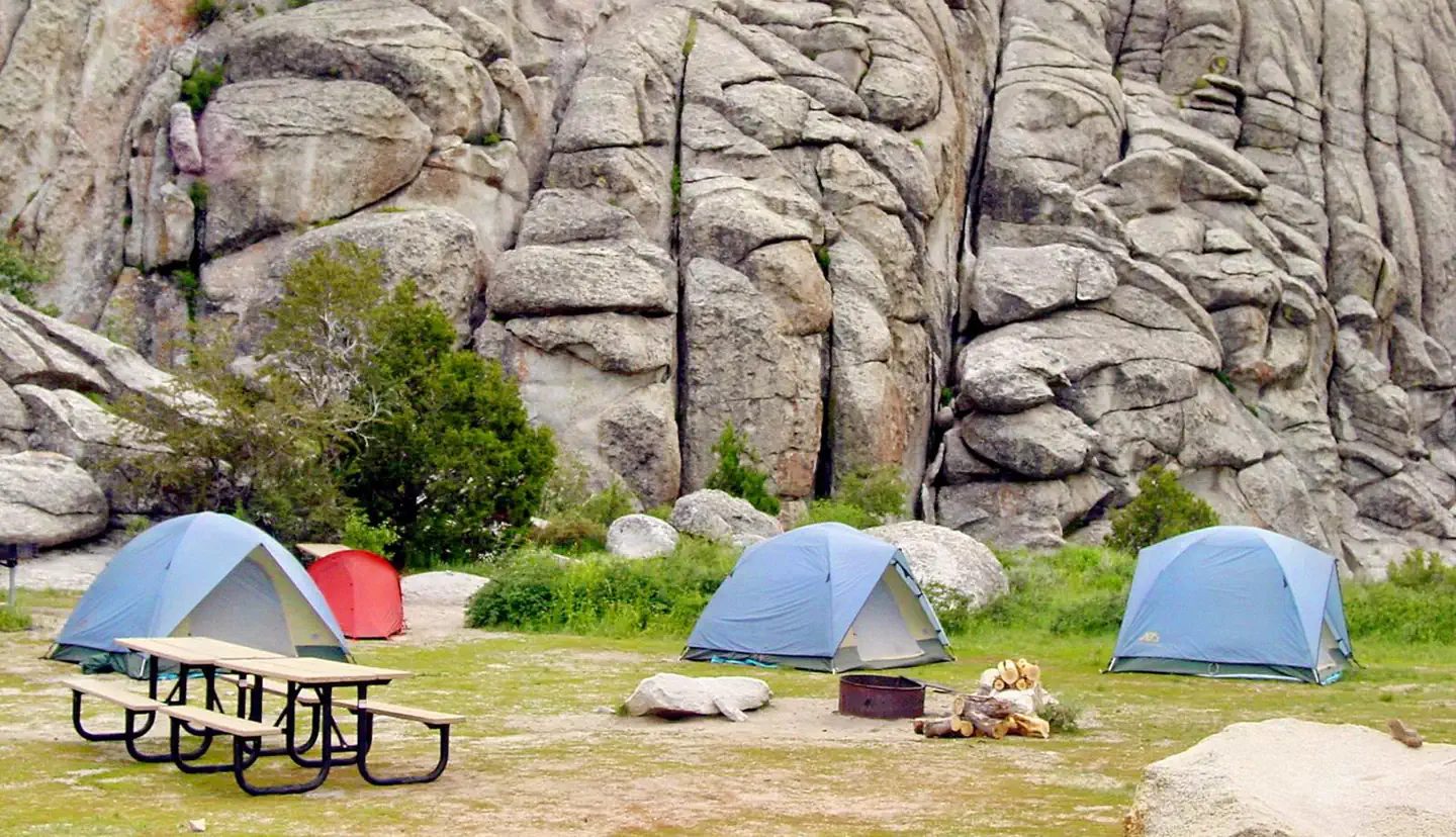 City of Rocks offers group camping areas