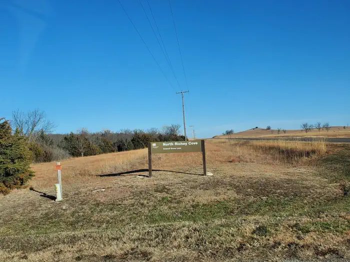 North Richey Cove sign