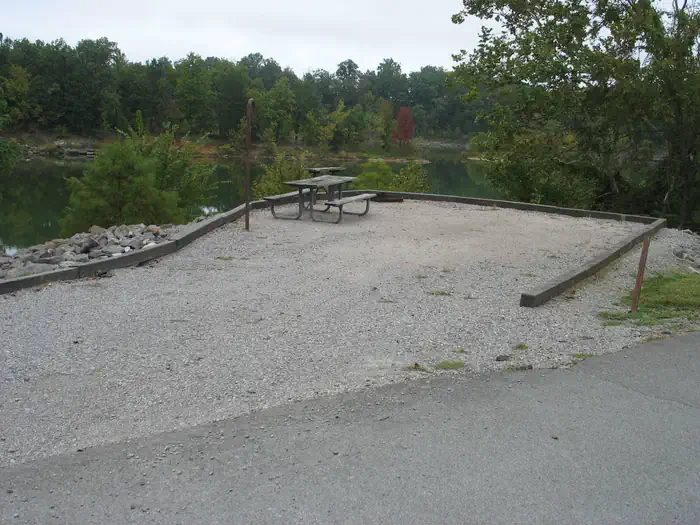 Site overlooking water