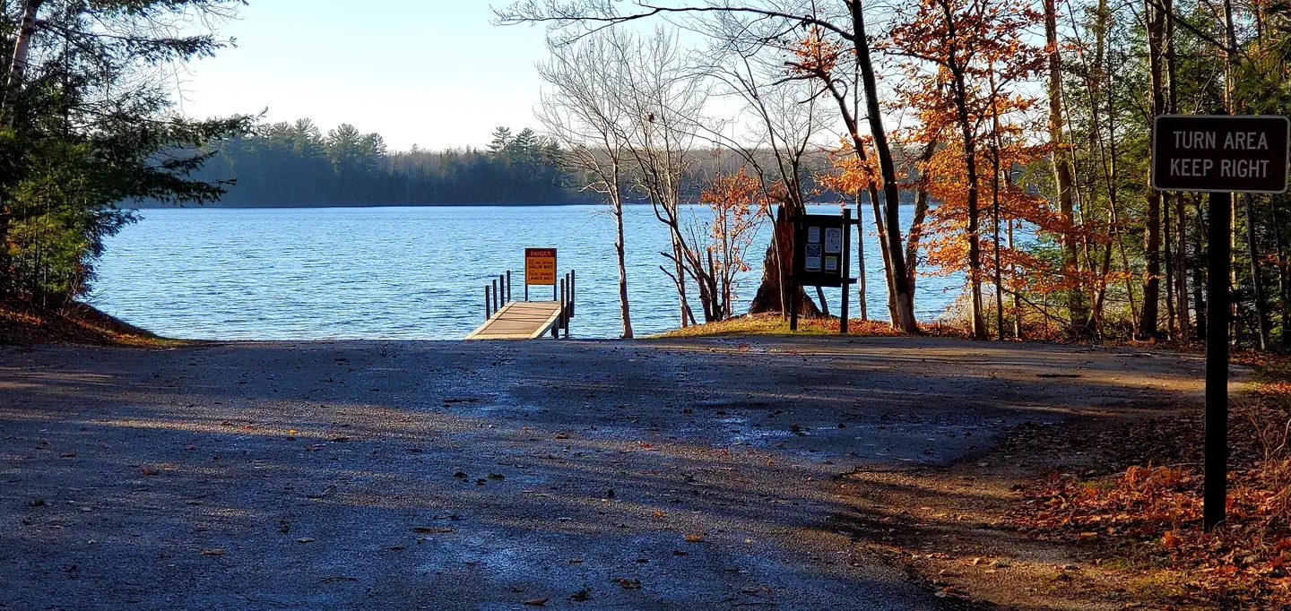 Boat Launch located at Colwell Lake Campground