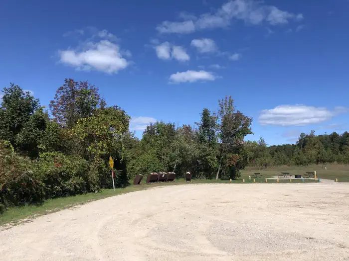 Group site parking & garbage