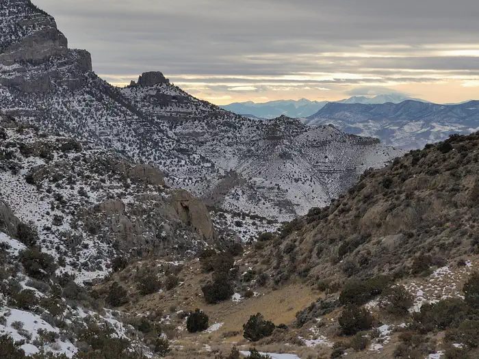 Early winter in the Great Basin