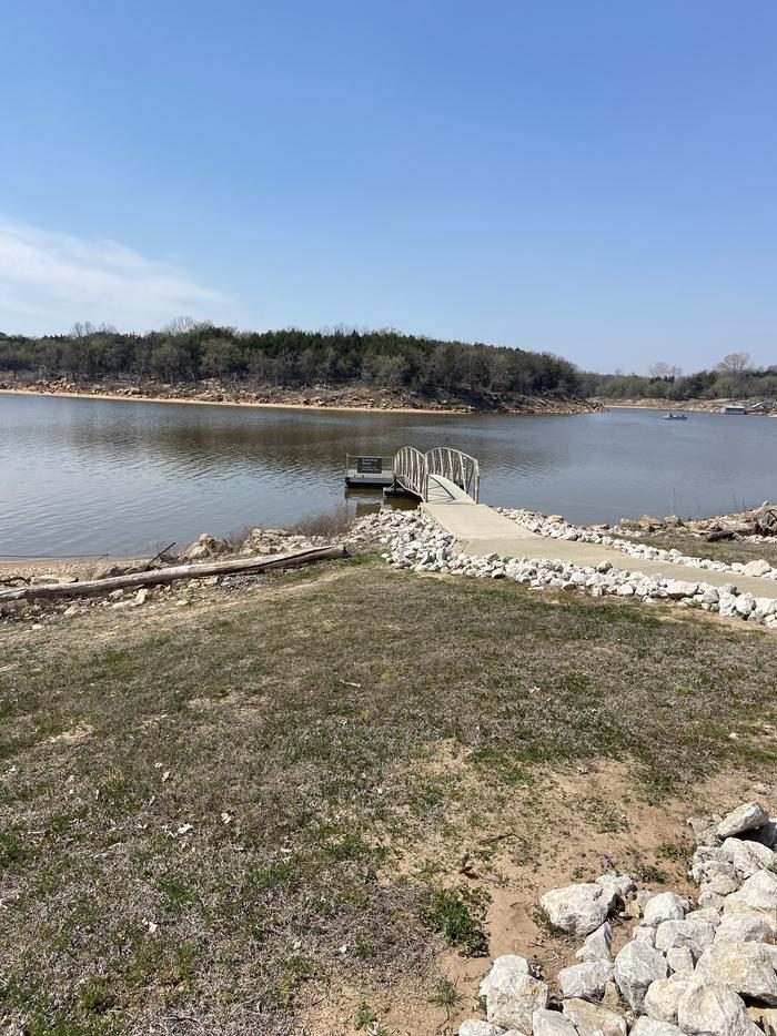 A photo of facility Appalachia Bay Recreation Area with curtesy dock