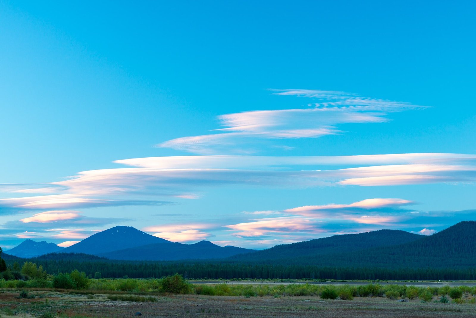 Wickiup Reservoir from Reservoir Campground