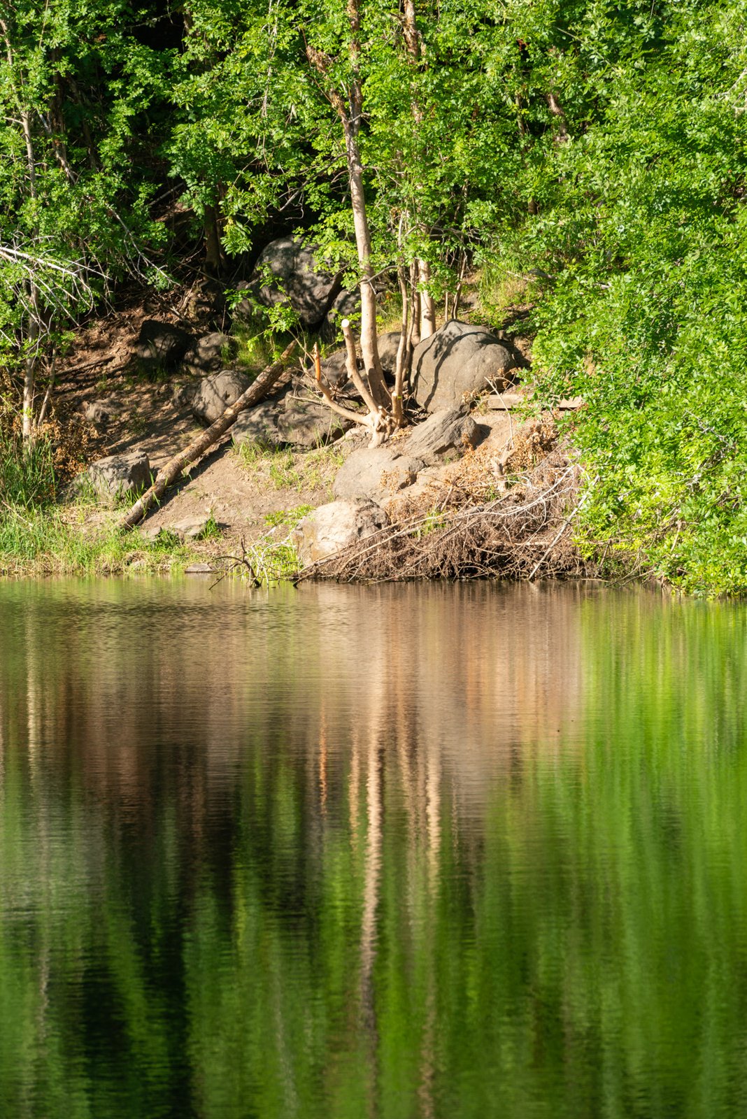 Sru Lake near the campground