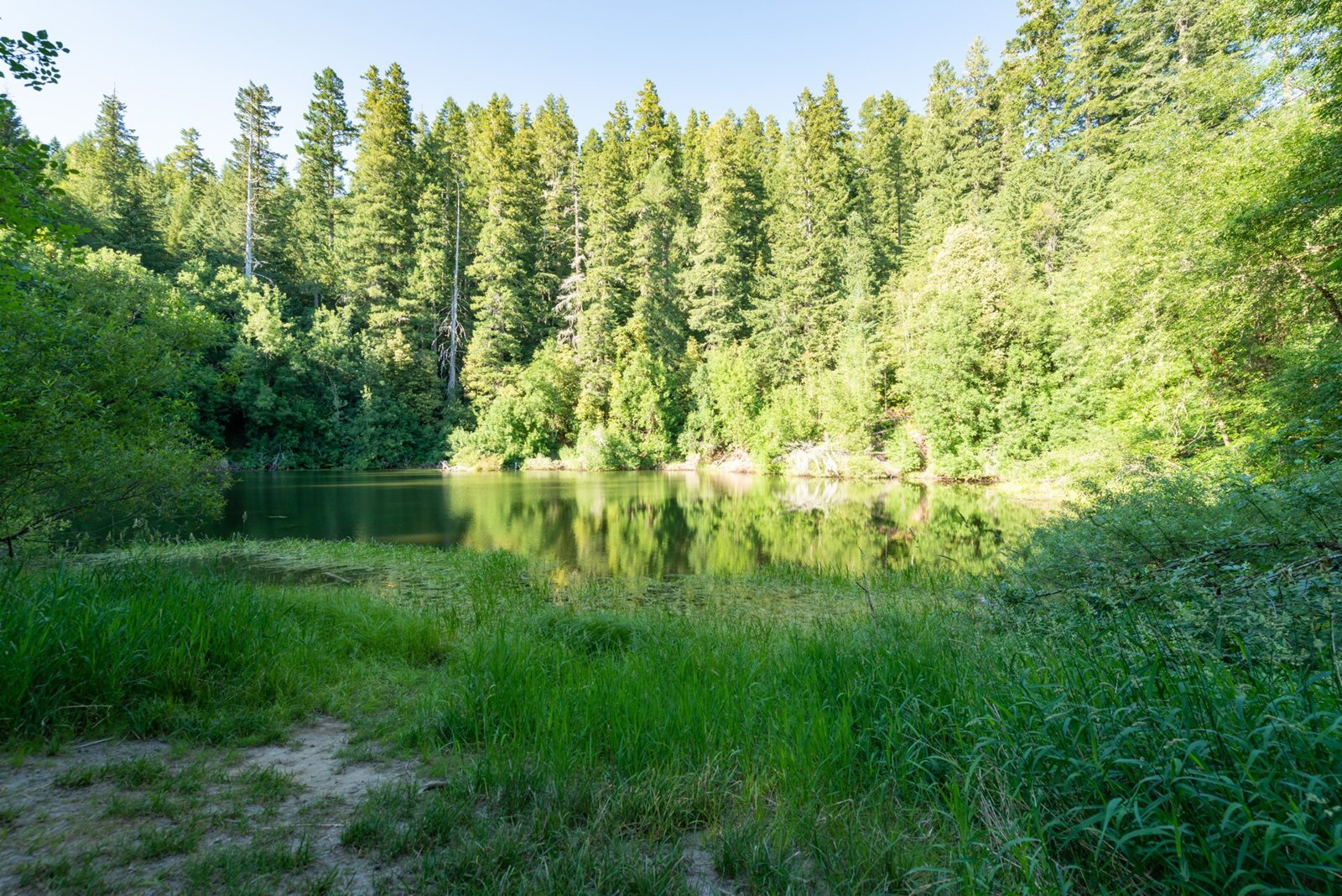 Sru Lake near the campground