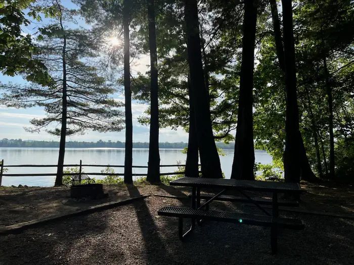 Lake Loop campsite