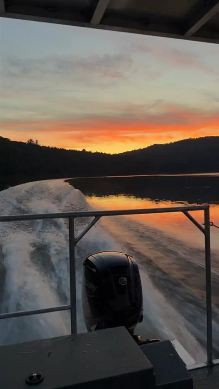 Sunset Tionesta Lake