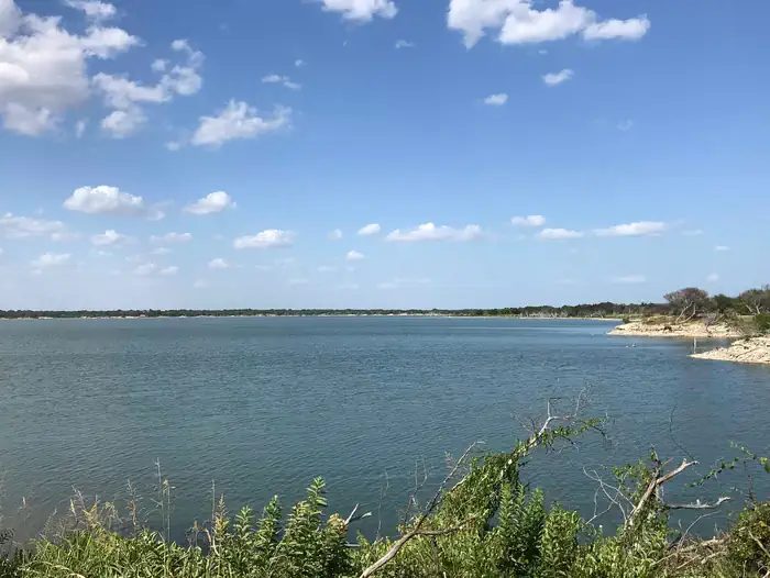 View of Waco Lake at Reynolds Creek park