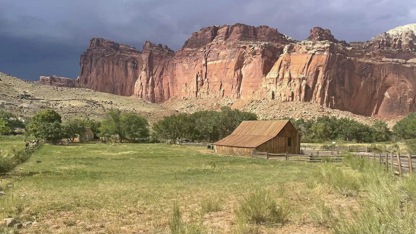 Historic Gifford Barn near Fruita Campground
