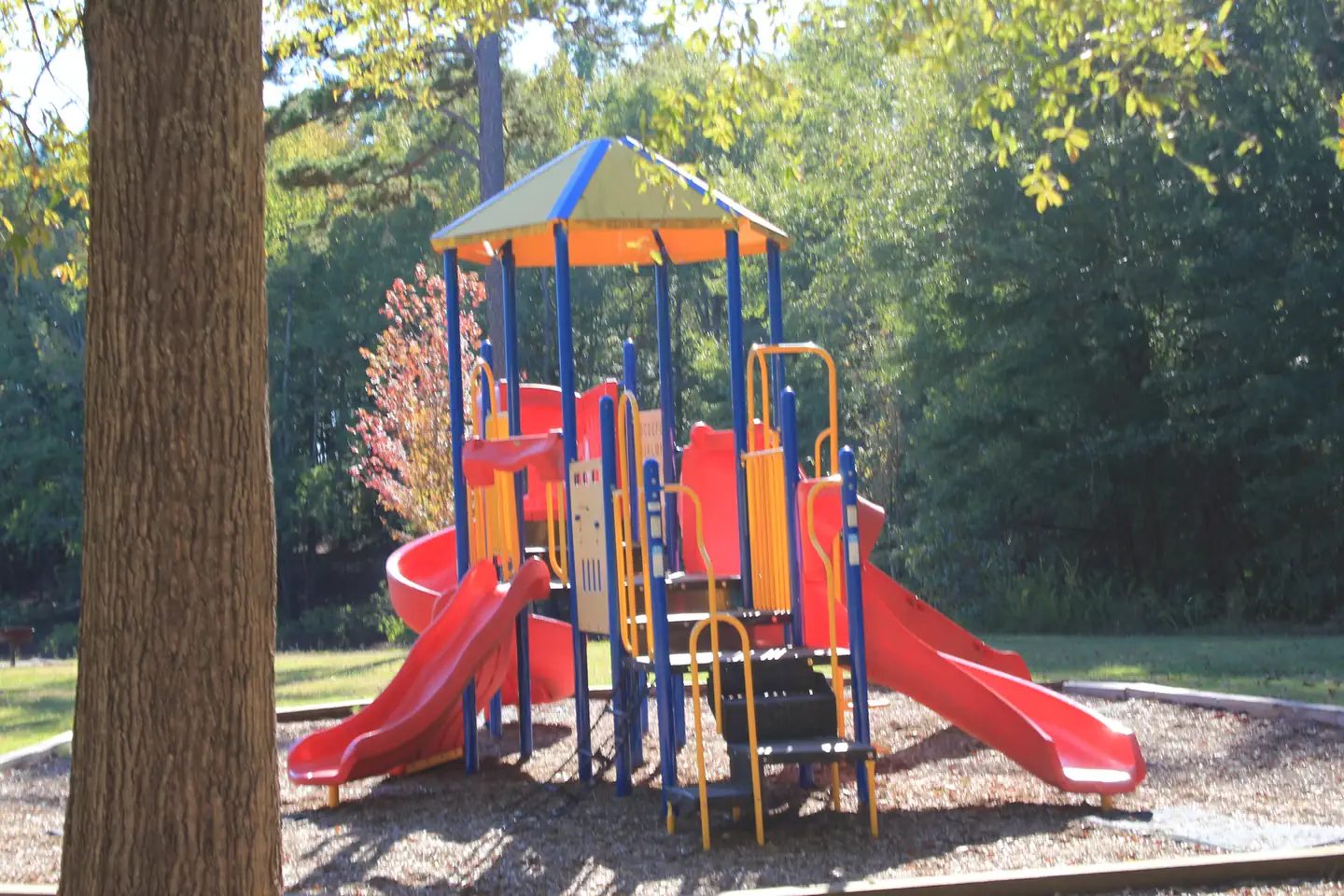 Welcome to Longwood Park! This is the playground located in the Day Use Area
