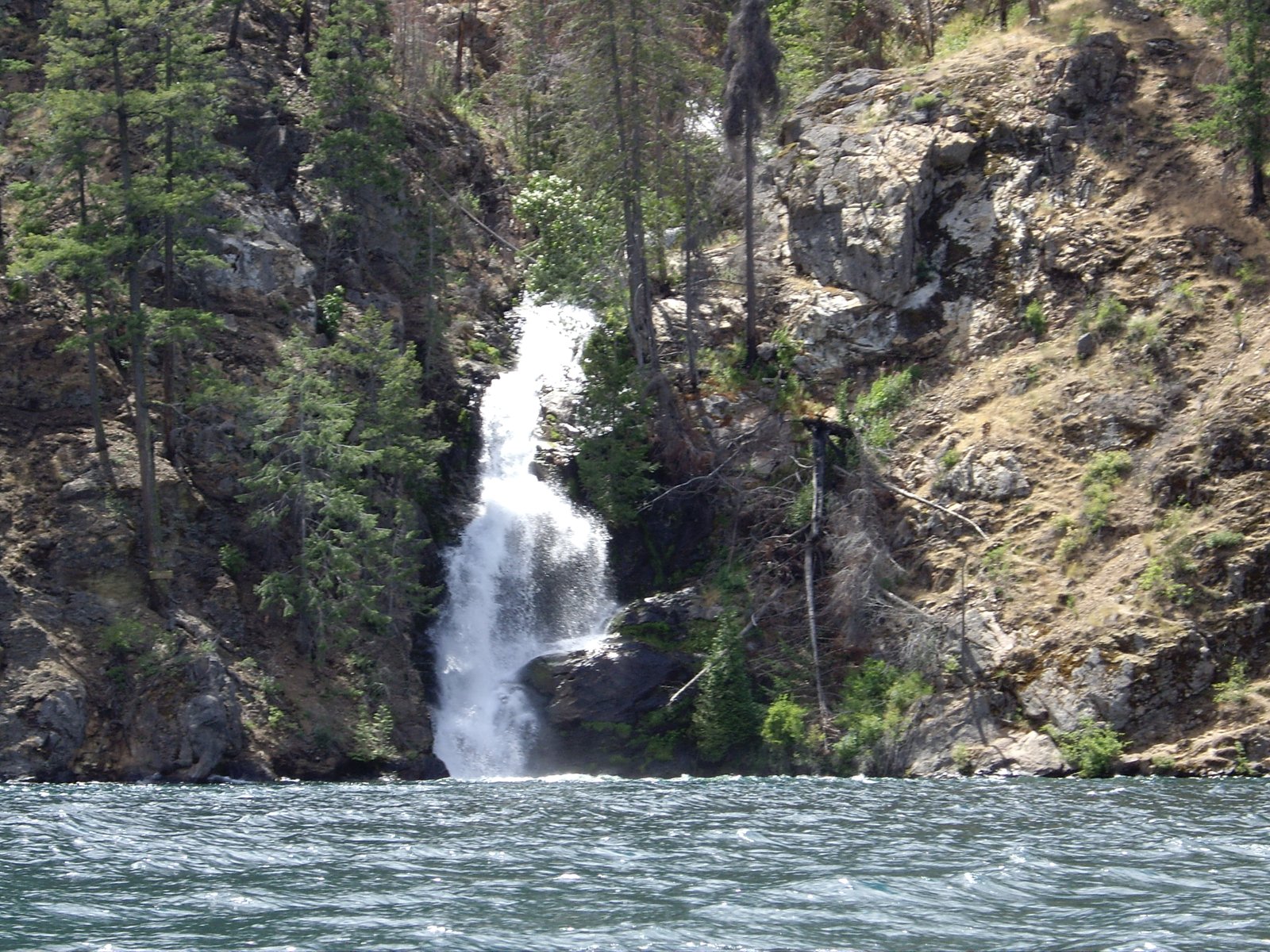 Domke Falls near the campground