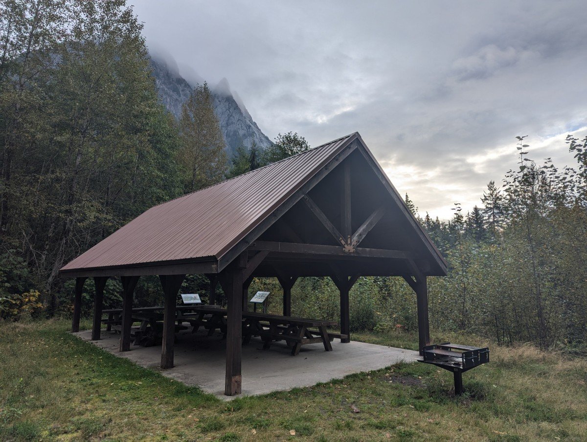 Middle Fork Campground Day Use Shelter Upper