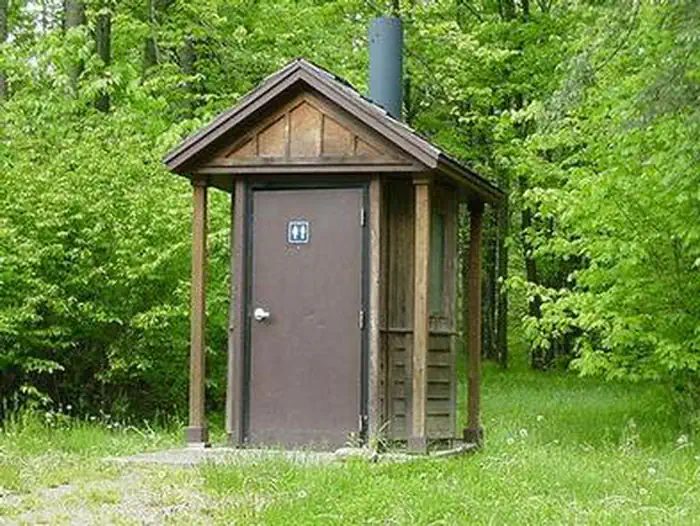 Bathroom at the Eastwood Campground