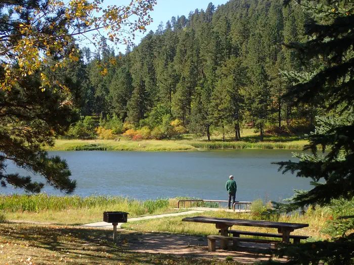 Cook Lake in the Fall