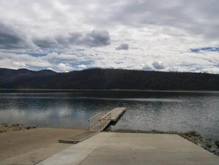 New Fork Lake Boat Ramp, 1.5 miles away